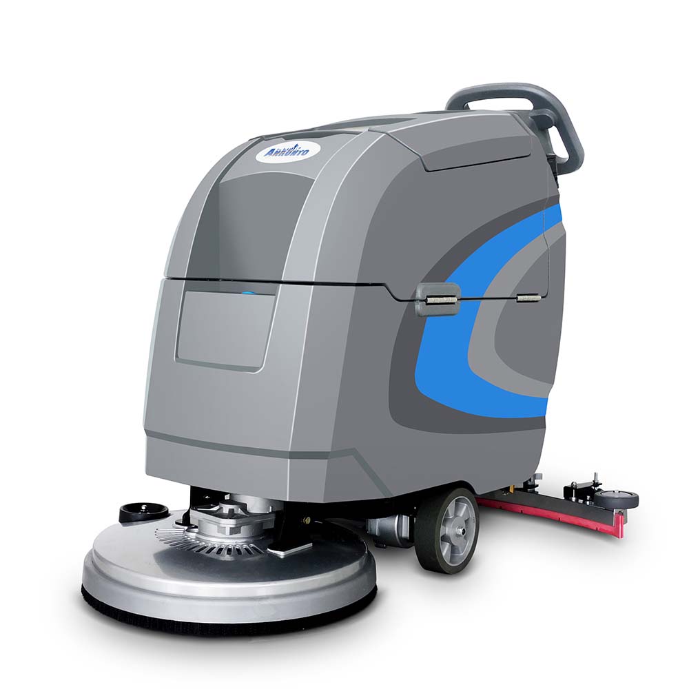 B50D Two Methods For Self-driving Floor Scrubber